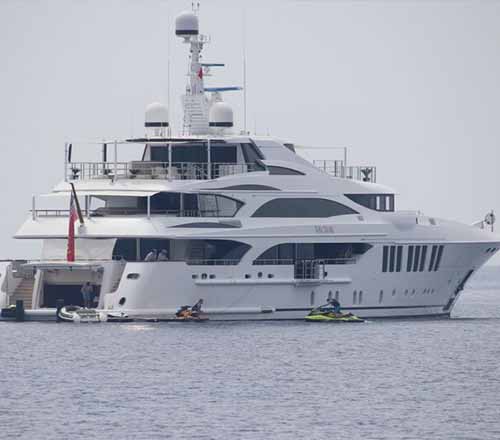 Benetti 57m 37m Deckheads in Satin White