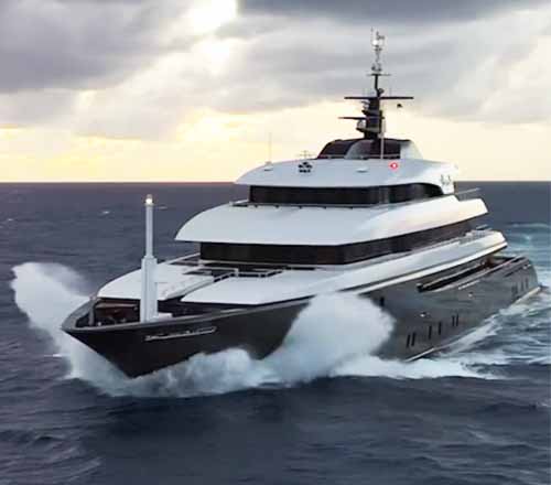 68m ICON Colour Match Hull Wrap