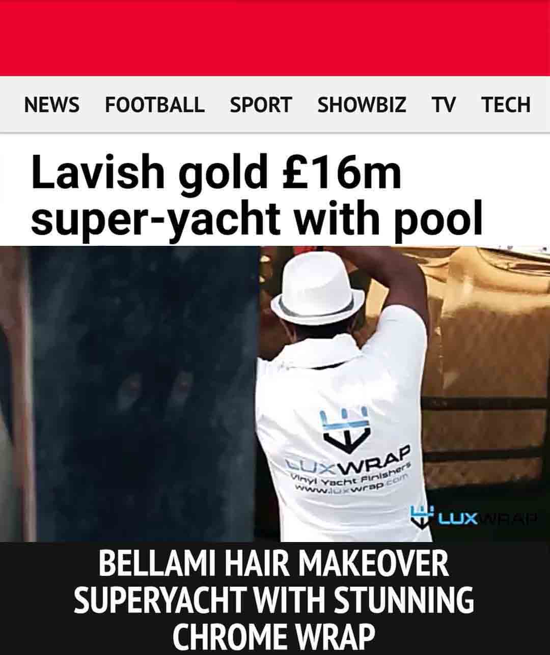 Yacht Wrapping
